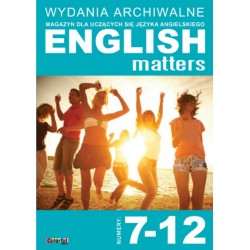 Wydania archiwalne English Matters 7-12 (płyta CD)