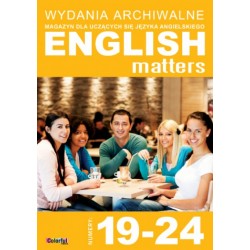 Wydania archiwalne English Matters 19-24 (płyta CD)