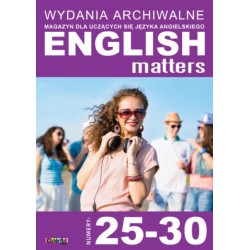 Wydania archiwalne English Matters 25-30 (płyta CD)