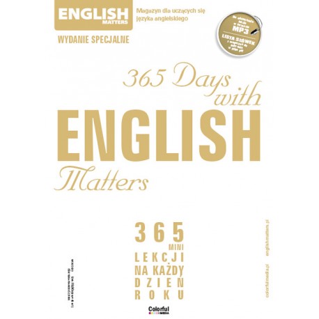 365 Days with English Matters (kalendarz) EMS36