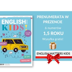 English Matters KIDS Prenumerata  w prezencie Colorful Media