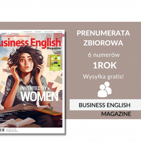 Prenumerata grupowa Business English Magazine