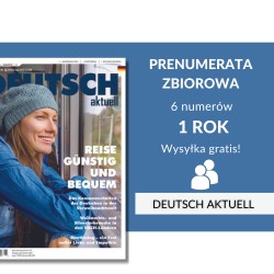 Prenumerata roczna grupowa Deutsch Aktuell