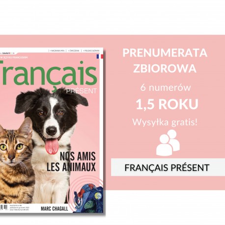 Prenumerata grupowa Français Présent