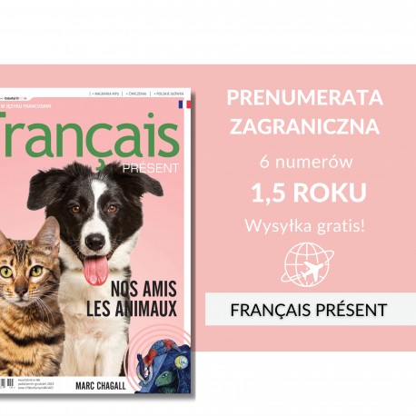 Prenumerata zagraniczna Français Présent