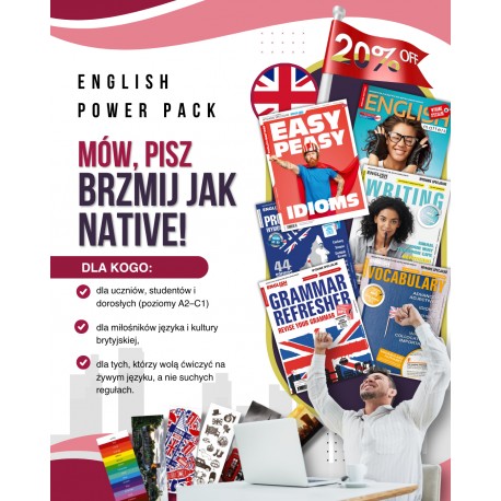 English Power Pack - mów, pisz i brzmij jak native!