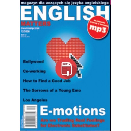 English Matters 12/2008 Wersja Elektroniczna