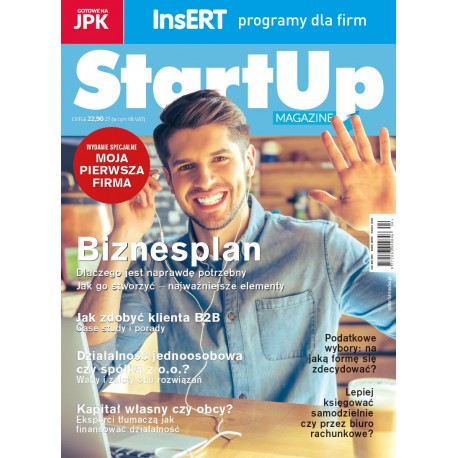 StartUp Magazine Moja Pierwsza Firma