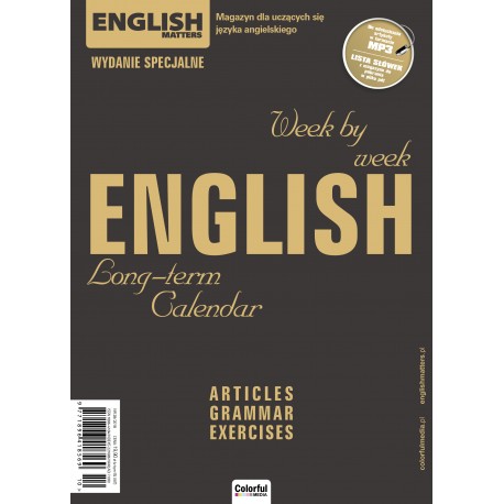 English Matters Calendar